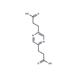 化合物 3,3'-(Pyrazine-2,5-diyl)dipropanoic acid|T67050|TargetMol