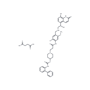 化合物 Batefenterol Succinate|T68272|TargetMol