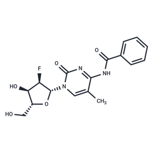 化合物 2’-Deoxy-2’-fluoro-N4-benzoyl-5-methylcytidine|TNU0950|TargetMol