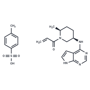 化合物 Ritlecitinib tosylate|T69822|TargetMol