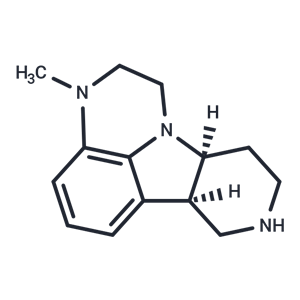 化合物 (6bR,10aS)-3-Methyl-2,3,6b,7,8,9,10,10a-octahydro-1H-pyrido[3',4':4,5]pyrrolo[1,2,3-de]quinoxaline|T67023|TargetMol