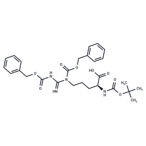 化合物 Boc-Arg(Z)2-OH|T66001|TargetMol