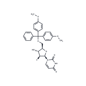 化合物 5’-O-(4,4’-Dimethoxytrityl)-2’-deoxy-2’-fluoro-b-D-arabinouridine,5’-O-DMT-2’-deoxy-2’-fluoro-β-D-arabinouridine