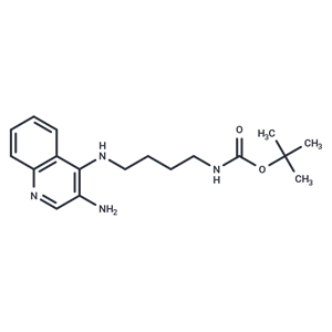 化合物 N4-(4-Boc-aminobutyl)quinoline-3,4-diamine|TNU0904|TargetMol