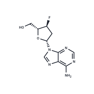 化合物 2’,3’-Dideoxy-3’-fluoroadenosine|TNU1248|TargetMol