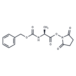 化合物 2,5-Dioxopyrrolidin-1-yl ((benzyloxy)carbonyl)-L-alaninate|T65500|TargetMol