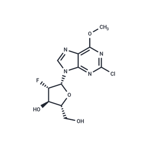 化合物 2-Chloro-6-methoxypurine -9-beta-D-(2’-deoxy-2’-fluoro)-arabinoriboside|TNU0104|TargetMol