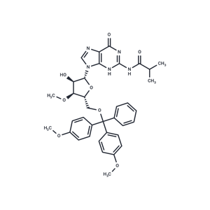 化合物 N2-iso-Butyroyl-5’-O-(4,4’-dimethoxytrityl)-3’-O-Methyl ? guanosine|TNU1383|TargetMol