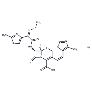 化合物 Cefditoren sodium,Cefditoren sodium