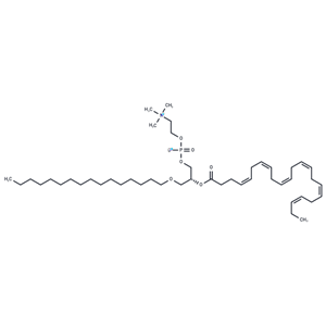 化合物 1-O-Hexadecyl-2-O-docosahexaenoyl-sn-glycero-3-phosphorylcholine|T77230|TargetMol