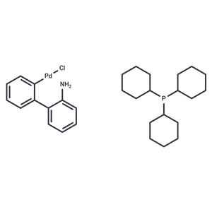 化合物 Chloro[(tricyclohexylphosphine)-2-(2'-aminobiphenyl)]palladium(II)|T67251|TargetMol