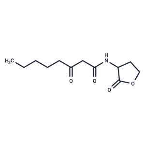 化合物 N-(3-Oxooctanoyl)-DL-homoserine lactone|T19440|TargetMol