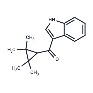 化合物 (1H-Indol-3-yl)(2,2,3,3-tetramethylcyclopropyl)methanone|T66245|TargetMol