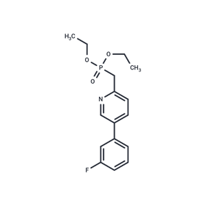 化合物 Diethyl ((5-(3-fluorophenyl)pyridin-2-yl)methyl)phosphonate|T66597|TargetMol