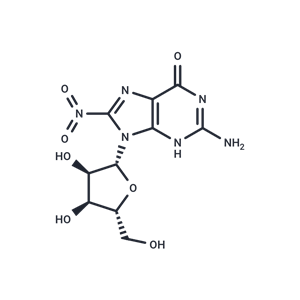 化合物 8-Nitroguanosine|TNU0191|TargetMol