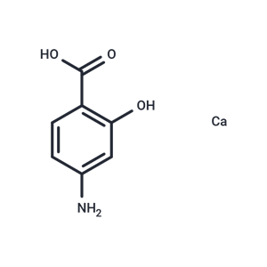 化合物 4-Aminosalicylic acid hemicalcium|T79916|TargetMol