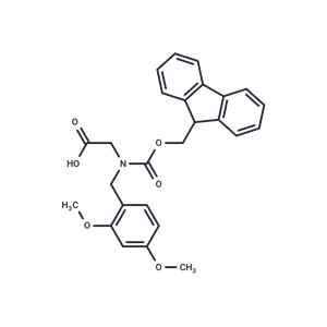 化合物 Fmoc-(Dmb)Gly-OH|T66614|TargetMol
