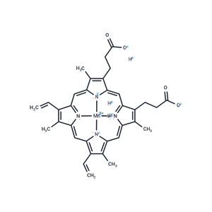 化合物 Mn(III) Protoporphyrin IX Chloride|T83663|TargetMol