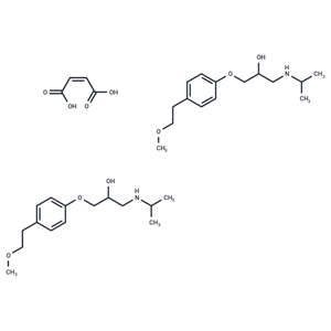 化合物 Metoprolol Fumarate|T71752|TargetMol