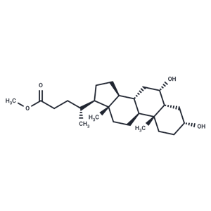 化合物 (R)-Methyl 4-((3R,5R,6S,8S,9S,10R,13R,14S,17R)-3,6-dihydroxy-10,13-dimethylhexadecahydro-1H-cyclopenta[a]phenanthren-17-yl)pentanoate|T66748|TargetMol