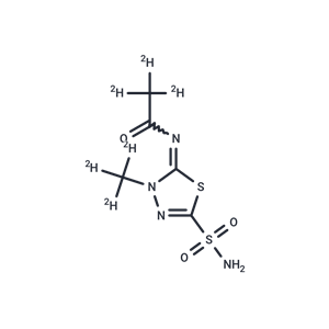 化合物 Methazolamide-d6|T70186|TargetMol