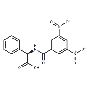 化合物 (R)-2-(3,5-Dinitrobenzamido)-2-phenylacetic acid,(R)-2-(3,5-Dinitrobenzamido)-2-phenylacetic acid