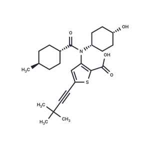 化合物 cis-Lomibuvir,cis-Lomibuvir