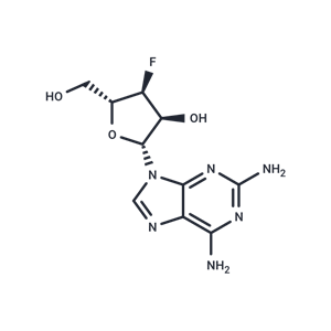 化合物 2-Amino-3’-deoxy-3’-fluoroadenosine|TNU0393|TargetMol