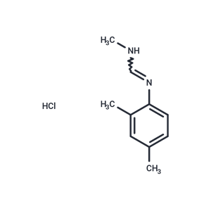 化合物 N'-(2,4-Dimethylphenyl)-N-methylformimidamide hydrochloride|T64417|TargetMol