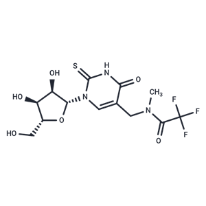 化合物 5-(N-Methyl-N-trifluoroacetyl-aminomethyl)-2-thiouridine,5-(N-Methyl-N-trifluoroacetyl-aminomethyl)-2-thiouridine