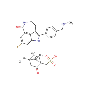 化合物 Rucaparib camsylate|T64289|TargetMol