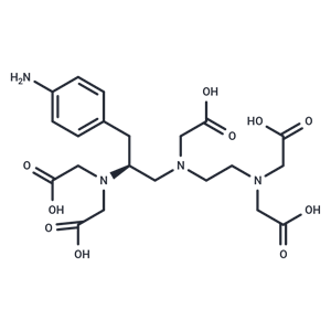 化合物 S-2-(4-Aminobenzyl)-diethylenetriamine pentaacetic acid TFA salt, p-NH2-Bn-DTPA-TFA|TNU0612|TargetMol