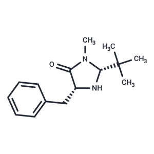 化合物 (2R,5R)-5-Benzyl-2-(tert-butyl)-3-methylimidazolidin-4-one|T67301|TargetMol