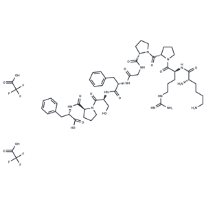 化合物 Lys-[Des-Arg9]Bradykinin TFA|T73646|TargetMol