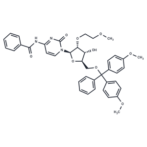 化合物 N4-Benzoyl-5’-O-(4,4’-dimethoxytrityl)-2’-O-(2-methoxyethyl)cytidine|TNU1239|TargetMol