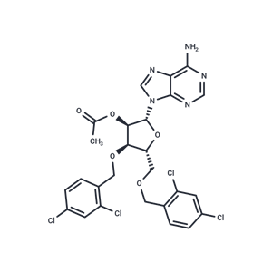 化合物 2’-O-Acetyl-3,5-bis-O-(2,4-dichlorobenzyl)adenosine,2’-O-Acetyl-3,5-bis-O-(2,4-dichlorobenzyl)adenosine