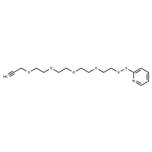 化合物 (2-Pyridyldithio)-PEG4-propargyl|T14020|TargetMol