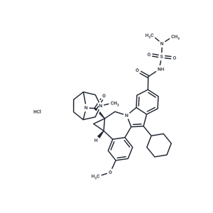 化合物 Beclabuvir HCl|T68235|TargetMol