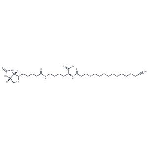 化合物 N-(Propargyl-PEG4)-biocytin,N-(Propargyl-PEG4)-biocytin