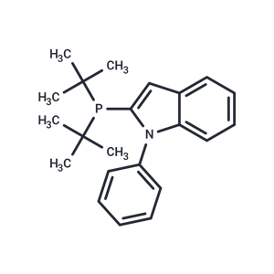 化合物 2-(Di-tert-butylphosphino)-1-phenyl-1H-indole|T66406|TargetMol