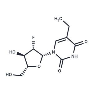 化合物 2’-Deoxy-2’-fluoro-5-ethyl-arabinouridine|TNU0190|TargetMol