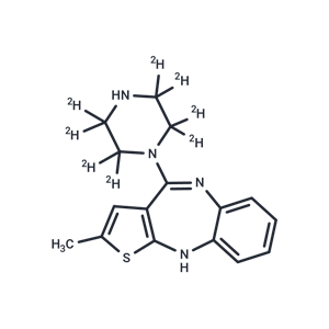 化合物 N-Desmethyl Olanzapine-d8,N-Desmethyl Olanzapine-d8