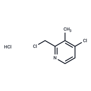 化合物 4-Chloro-2-(chloromethyl)-3-methylpyridine hydrochloride,4-Chloro-2-(chloromethyl)-3-methylpyridine hydrochloride