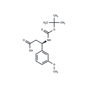 化合物 (R)-Boc-3-methoxy-β-Phe-OH,(R)-Boc-3-methoxy-β-Phe-OH