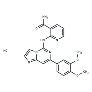 化合物 BAY 61-3606 HCl,BAY 61-3606 HCl