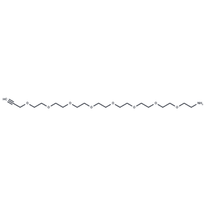 化合物 Propargyl-PEG8-NH2|T16651|TargetMol