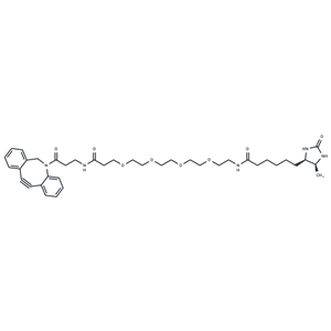 化合物 DBCO-PEG4-Desthiobiotin,DBCO-PEG4-Desthiobiotin