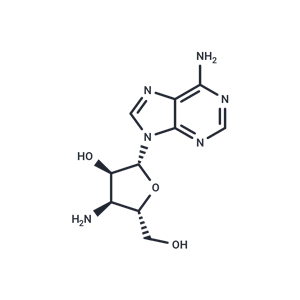 化合物 3’-Amino-3’-deoxyadenosine,3’-Amino-3’-deoxyadenosine