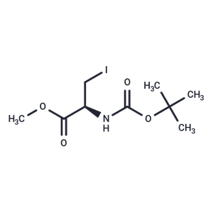 化合物 (S)-Methyl 2-((tert-butoxycarbonyl)amino)-3-iodopropanoate|T66717|TargetMol