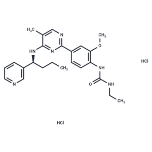 化合物 Lexibulin dihydrochloride|T15746|TargetMol